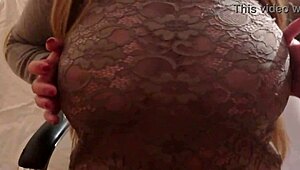 OMG, My Boobs in See-Through Sweatshirt at Uni... So Embarrasing!