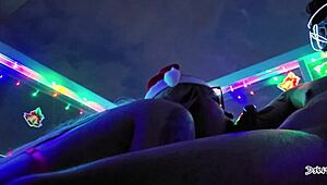 Sexy Christmas Creampie Deepthroat And Cumshot