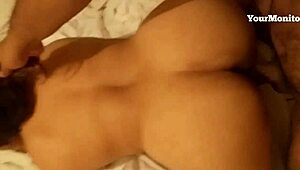 Mature Amateur Enjoys Relaxing Spanking Session