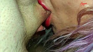 Man, she licked my balls good and took a creampie, damn!