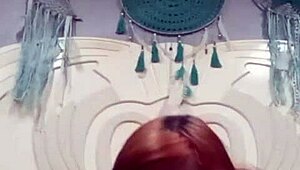 Dana Barzagli masturbates alone