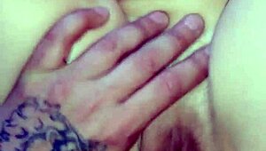 Pretty shaved pussy getting fucked by a big cock