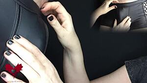 Panty Games With Vibrator Tickling Slapping Stroking