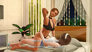 In this preview of Dead or Alive 3, the 3D hentai version brings the action to life.