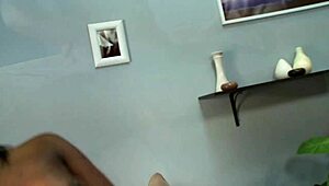 janae jolie spreads her thick black shaved pussy ass in the air for interracial dirty talk cowgirl fucking