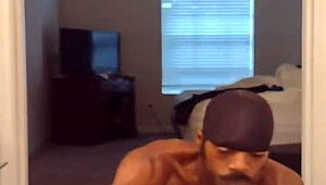 Get a real kick out of watching this sexy black girl's feet