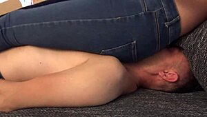 Madame Carla leads fetish ladies in dominating slaves.