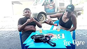 deixei a sapatão doidona alcoolizada e meti a piroca