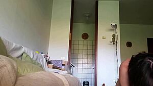 Horny Couple Engages In Pussy Fucking And Blowjob Leading To Cum On Face