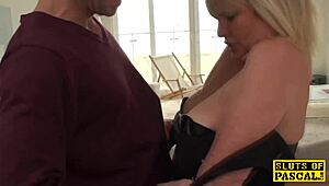 yo, this chubby mature gets dominated hard before a full mouthful!
