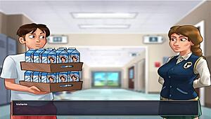 SUMMER TIME SAGA UNC PART 9 - BIG BOOBS AND HANDY!