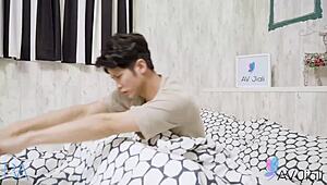 Taiwanese Busty Girl Enjoys Hard Massage and Intense Fucking with Guy