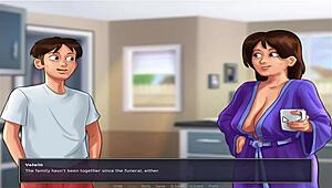 SUMMER TIME SAGA UNC PART 9 - BIG BOOBS AND HANDY!