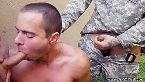 Young vintage boy receives gay porn in the mail and explores it