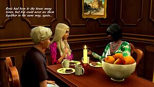 Hey Beverly Bennett, ready for a wild 3D cartoon orgy with Sims 4?
