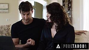 Pure Taboo Kinky Victoria Voxxx Caught Watching Porn by Creepy IT Guy