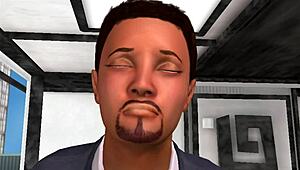 office boss fucks redhead in uniform 😈