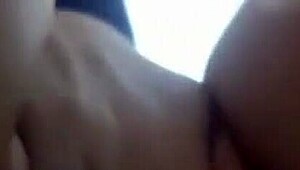 Surprising my friend's girlfriend while she masturbates intensely.