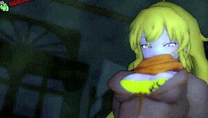 Jaune's Intimate Encounter With Ruby And Yang