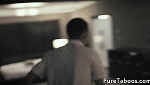 Filthy Stepsister Seduces Teen Stepbro for Taboo Action