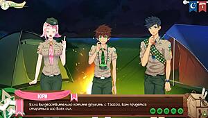 Amigos del campamento ep. 3 - senderismo follador en el bosque con voz rusa