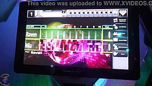 I get intimate with Mia Dior after the nerd bar, licking her shaved pussy