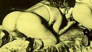 Dark Lantern Entertainment presents vintage steam age porn with hairy pussy fucking