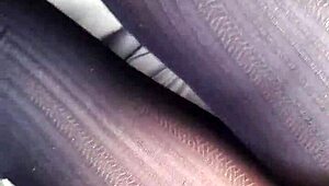 I See Upskirt Nylon Panties By Accident