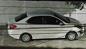 Woman Meets Lover Outdoors In Car Then Returns Smiling