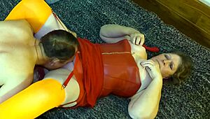 Granny Velmas Lick And Dick Cum