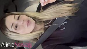 loira peituda thought she'd pick flowers, but the boy had other plans. he drilled her tight rosinha instead!