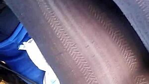 I See Upskirt Nylon Panties By Accident