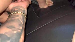 Recording My Friend Doing Webcam Pussy Show in Her Car