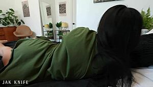 British step-sis Gal Ritchie, no panties in bed tonight?