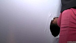 This gay gloryhole is so exciting to watch