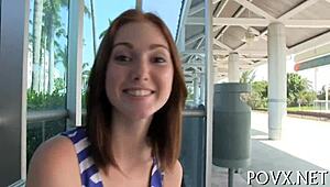 Natalie Lust Gets Horny And Sucks Cock