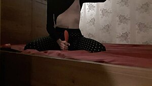 Tracy Naghavi, tease my pussy gently at home until I climax