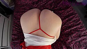 Nurse Nini Shows Big Natural Tits And Huge White Ass Fucked By Patient