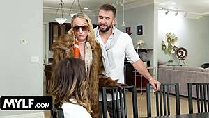 Wow, Black Friday Sharing Sugar with Chanel Camryn & Crystal Clark by BadMilfs!