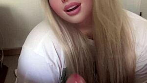 femdom doll transforms you into a prejac cuck with sph humiliation