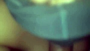 In this pov, the latina continues her blowjob on the big cock