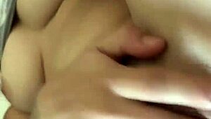 Mira's fingers glide over her creamy wet vagina