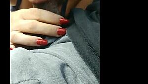 More bomb latina head in florida car interracial