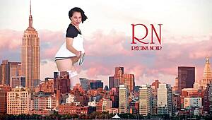 Giant Lady Without Panties Stuns City With Amazing Show