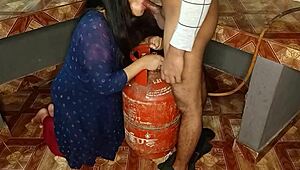 Indian Couple Achieves Orgasm In Kitchen Doggystyle