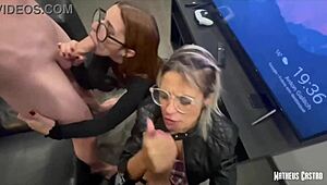 Naughty Students Collaborate Onhell After Class