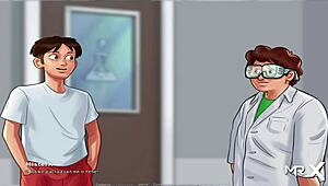 Summertime Saga - Σκοντάφτει σε στάβλο μετά από καυτό γαμήσι!