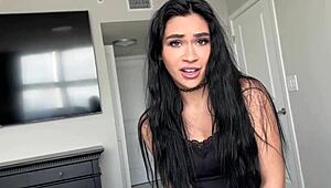 i prove my skills with hot goth sister delilah dagger in fantasy