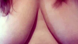 bbw gropes her big tattooed tits while masturbating fat pussy with toys