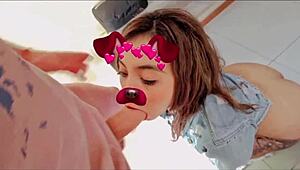 Intense Amateur Latina Teens Suck Big Cocks In Hot Compilation